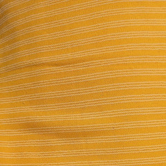 New Woven Yellow White Stripe by the yard Woven polycotton blend Dresses Tops