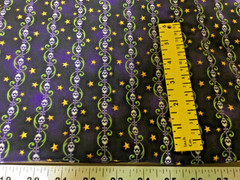 3 DIFF MOONDANCE PRINTS IN purple 6 1/2 YDS 100% COTTON by perry white studios