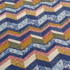 3.88Y Hancock Fabrics 2006 Japanese Print Novelty Patchwork Quilt Cotton Fabric