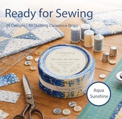 Jelly Roll Fabric,40 Pcs Blue Cotton Quilting Fabric Strips,2.5″x 45″ Pre-Cut…