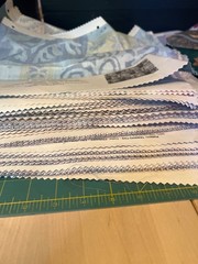 Vintage Fabric Remnants Assorted Patterns & Colors Sewing Crafting 5lbs