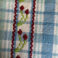 1 Yard 30” Of Cotton Linen Plain Weave Fabric (597)