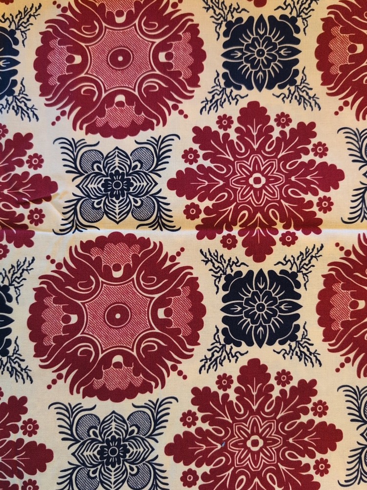 Mary Koval Coverlet Collection 1840-1860 BTR 5234 – Reproduction Fabric BTY