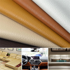Faux Leather Material 2 Yards 54″ X 72″ Soft Solid Color Synthetic PU Fabric 0.7