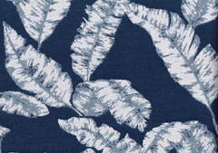 3.50 Yds Sunbrella Fabric Navy Off White 100% Solution Dyed Acrylic Upholstery