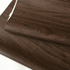 Faux PU Leather Fabric Grain Wood Pattern DIY Craft Leatherette Upholstery Retro