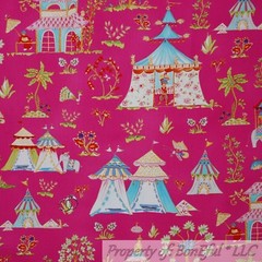 BonEful Fabric FQ Cotton Quilt Flannel White Pink Blue Yellow Baby Boy Girl Dot