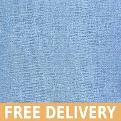 Blue Laundered Linen Fabric – Sold by The Yard/More – Style#7CN – Free Shipping!