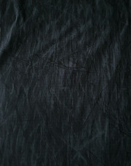 Black & Dark Gray ‘Fractured’-Look Cotton Shirting – Fantastic Ground Texture!