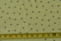 By 1/2 Yd, Vintage, Honey-Bees on Yellow Honeycomb Quilt Cotton, Jo-Ann, P7733