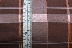 100%silk Dusty Rose Plaid Silk Fabric By the Half Yard Width 27″ F281