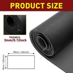 Non-toxic Knit Headliner Fabric Car Roof Repair Replace 35″/60″/79″/98″/118″ L