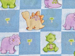 8 Piece Fat Quarter Bundle 100% Cotton Fabric Nursery Themed