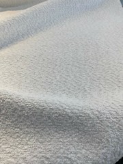 Robert Allen Boucle White Upholstery Drapery Fabric By The Yard