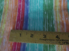 2 yards x 44″ Quilt Fabric Crantson Prints Bright Red Blue Orange Green Stripes
