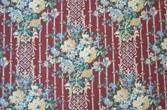 Vintage Floral Chintz / 23 yds avail / 100% Cotton / Victorian Cottagecore