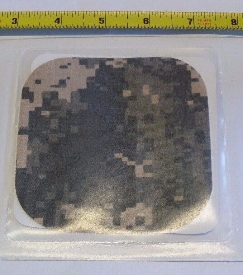5 Each SOT SOURCE ONE TACTICAL US ACU REPAIR PATCH ADHESIVE NO IRON -Size: 4 x 4