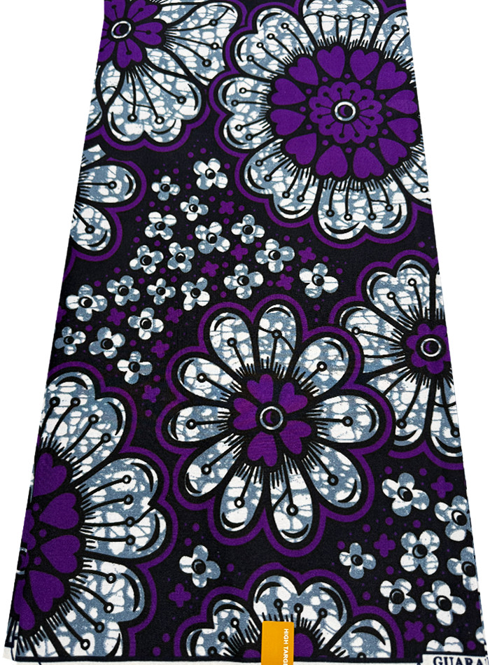 Polyester High Quality Design – Purple Gray White Dark Blue Black