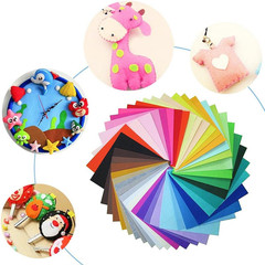 Felt Sheets, 40 Pcs 8 X 12 inches (20 X 30cm) 1mm Thick Soft Felt Fabric Sheet,