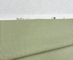 MAGNOLIA HOME MADRID JUNGLE GREEN SMALL CHECK MULTIUSE FABRIC BY YARD 54″W