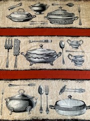 Michael Miller Bon Appetit Collection Designed by Gillian Fullard DC #5508/ 44″W