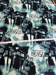 Camelot HARRY POTTER FANTASTIC BEASTS cotton sewing fabric By The Yard