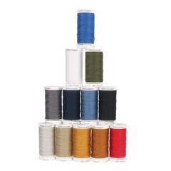 Gutermann Thread Set: Denim: 12 x 100m: Assorted Shades Multicoloured