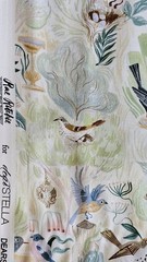 Birds By Rae Richie By the yard by 43 inches cotton print Dear Stella