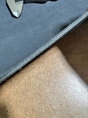 60oz. Dupont Hypalon Hank Fabric Material in Black 60″ Wide BY THE YARD