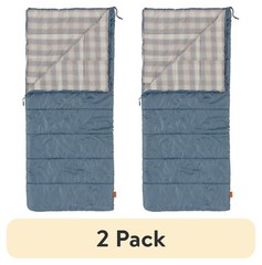 50F Flannel SLB Sleeping Bag 2 Pack Camping Overnight Sleep Gear