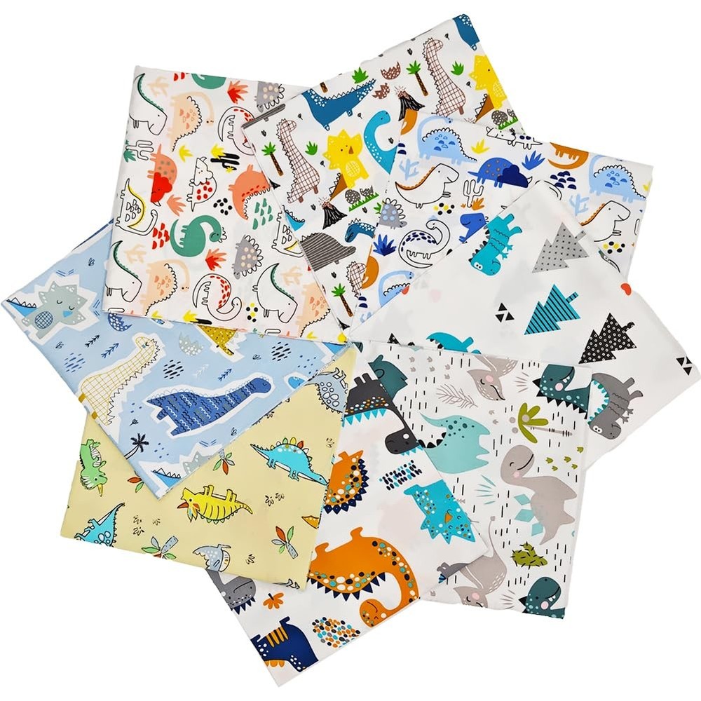 ZGXY Fabric, 8 pcs/lot Fat Quarter Fabric Bundles 100% 20x20inches, M-1