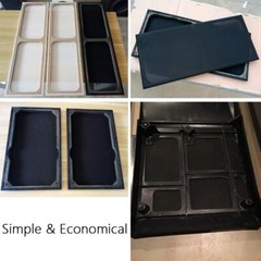 Speaker Grill Cloth Gray Stereo Mesh Fabric for Repair 55 x 40 in Protective
