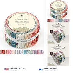 Tinyspool & Co.’s Twirlie Roll 40 Precut Quilting Fabric Strips for Quilting …
