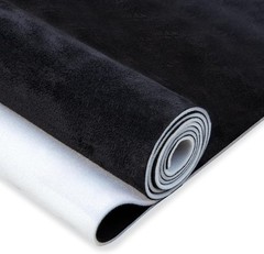 Suede Auto Headliner Fabric 98″ L × 60″ W with Foam Backing – Black Interior …