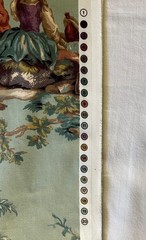 Kravet Guinevere Pastoral Print Cotton Upholstery Fabric 1.3 yards 54″x47″