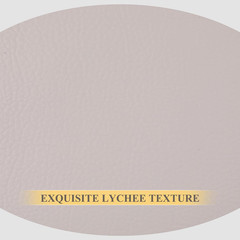 Faux Leather 0.7Mm Upholstery Fabric by the Yard 55X36 Inch Beige | PU Waterproo