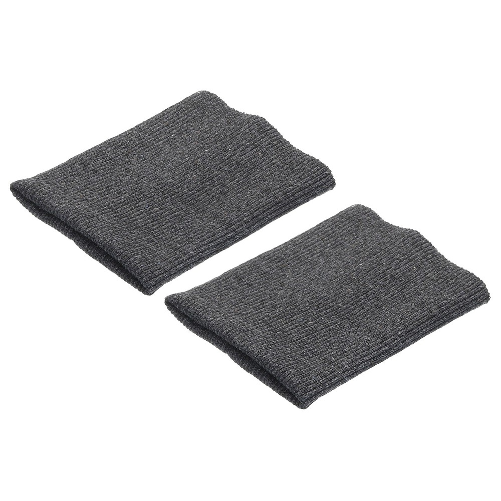 Elastic Cuffs Ribbed Trims Cotton Fabric Knit Rib Stretch Tape Dark Grey