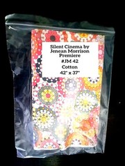 Silent Cinema by Jenean Morrison Premiere – #JM 42 – Cotton – 42″ x 37″