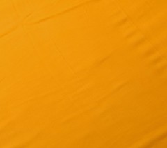 Sushila Vintage Mustard Sari Remnant Scrap Pure Georgette Silk Craft Fabric