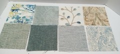 Lot of 47 Fabric Squares 5.5 x 5.5 inch Greenhouse Fabrics Cotton Blend