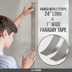 High-Performance Faraday Cloth 44″x39″ with Tape – Craft & Secure Your Space