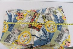 Pin Up Girls Fabric Baja Aloha Palm Beach Bikini Sheer Polyester 3 Yards Remnant