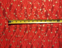 Lot of 6 Pieces Cotton Christmas Fabric Sewing Quilting 10.5 Yards