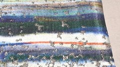 Woven Tapestry Jacquard Fabric Remnant Landscape Design 59×65 Heavy Decor
