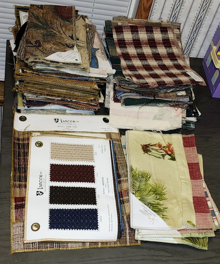 Furniture Store Craft Fabric Samples 12lbs