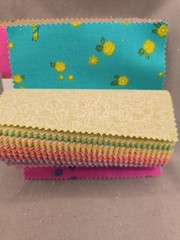 Quilting Fabric. 5×5 42 Pieces. Sun Print 2019