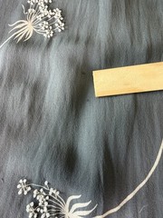 3 Piece Silk Fabric Lot Upcycle Sewing Craft Repurpose Textile AS IS