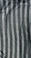 Rayon Blend Silver, Grey & Black Striped Knit Fabric 2 yds X 60″