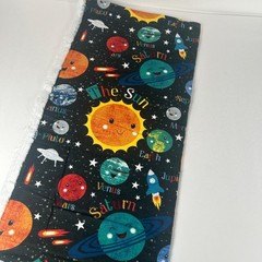 Joann Fabric Snuggle 2.25 Yds Black Space Cotton Flannel Fabric Planets Blanket