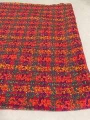 Fabric Remnant-MISSBRENNER CONVERTING CO.,INC Multicolor Abstract 62×110